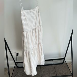 Abercrombie linen midi dress